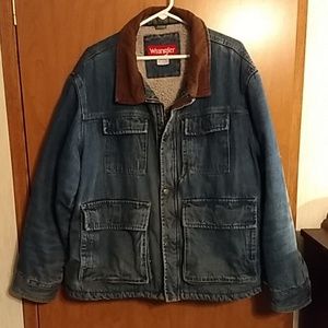 Wrangler denim work coat